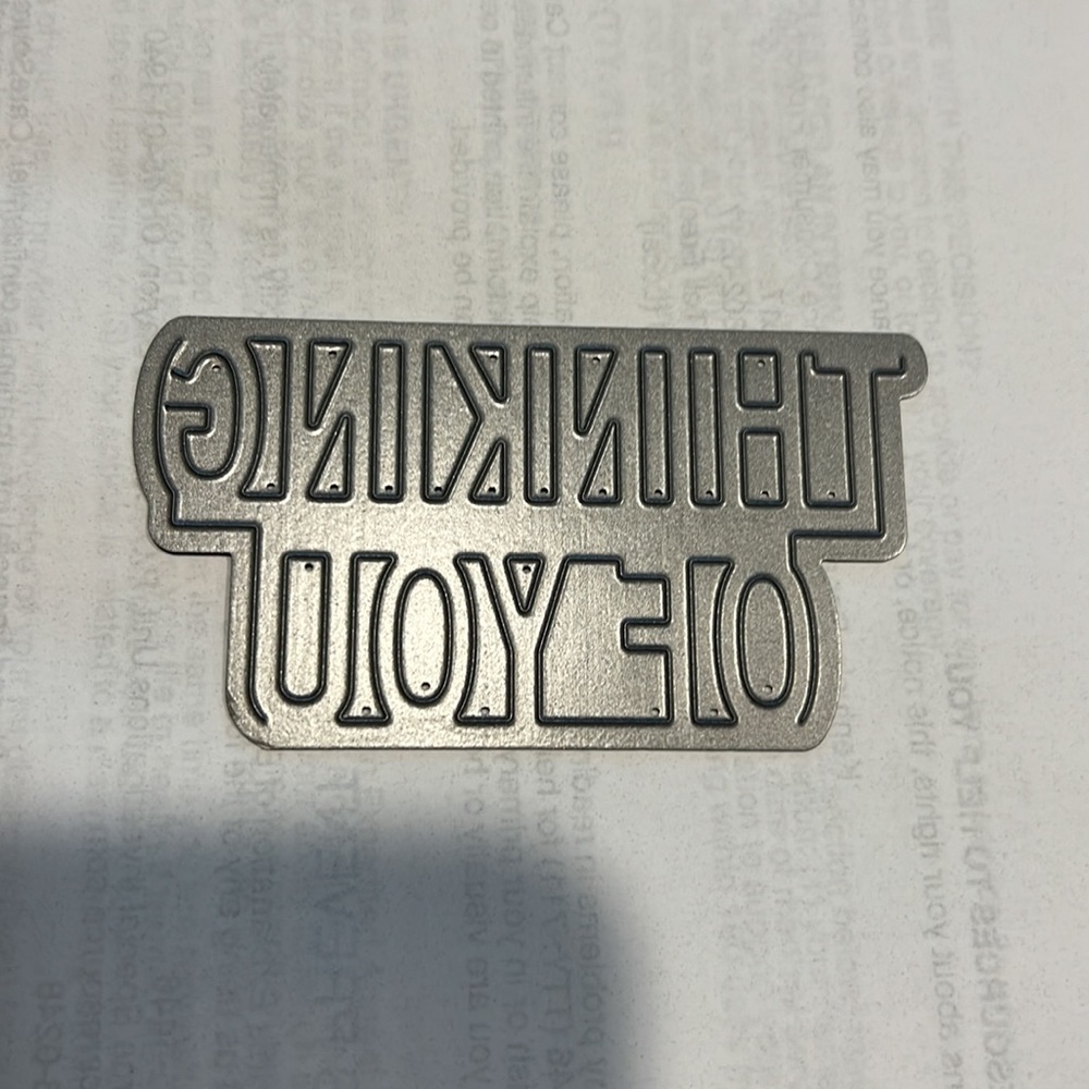 Set of 3 die cut tools and stamps - Picture 6 of 8